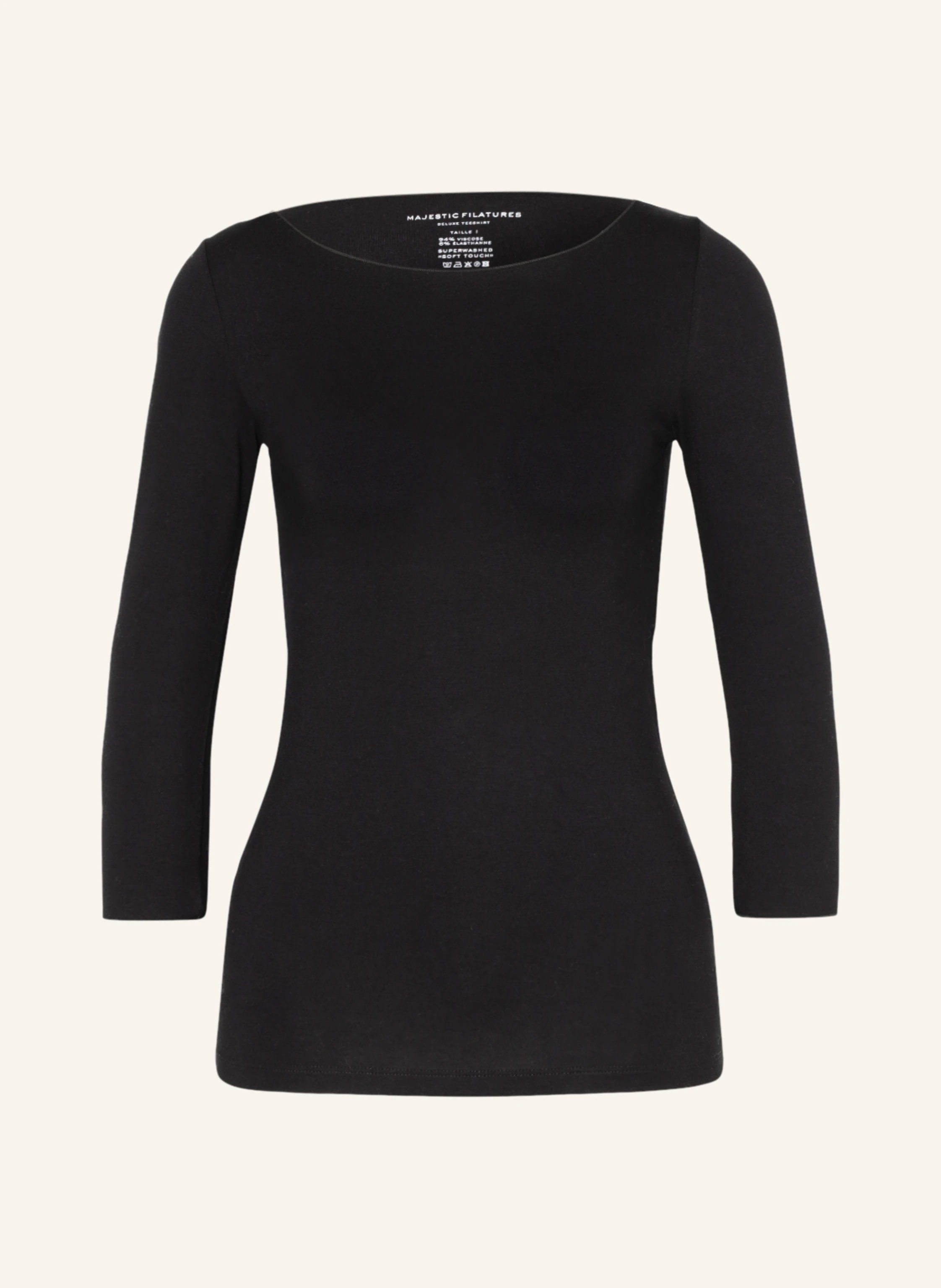 MAJESTIC FILATURES Shirt mit 3/4-Arm