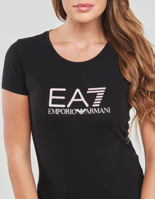 Emporio Armani EA7 - 8NTT66 - Noir / Logo Irisé Arc En Ciel