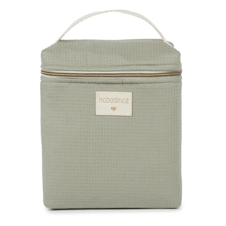 Nobodinoz Lunch bag isotherme Concerto | Vert olive