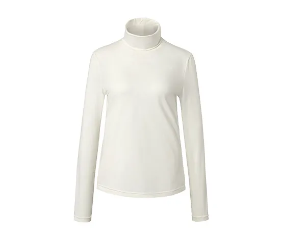 Rollkragenshirt, creme