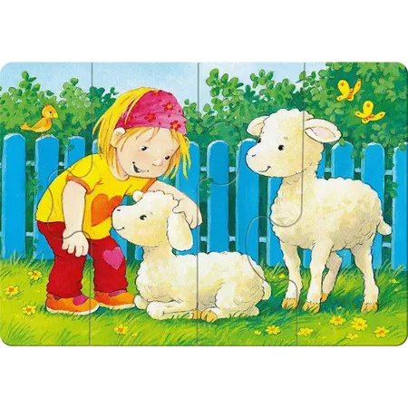 Ravensburger Mein allererstes Puzzle: Streichelzoo, Green