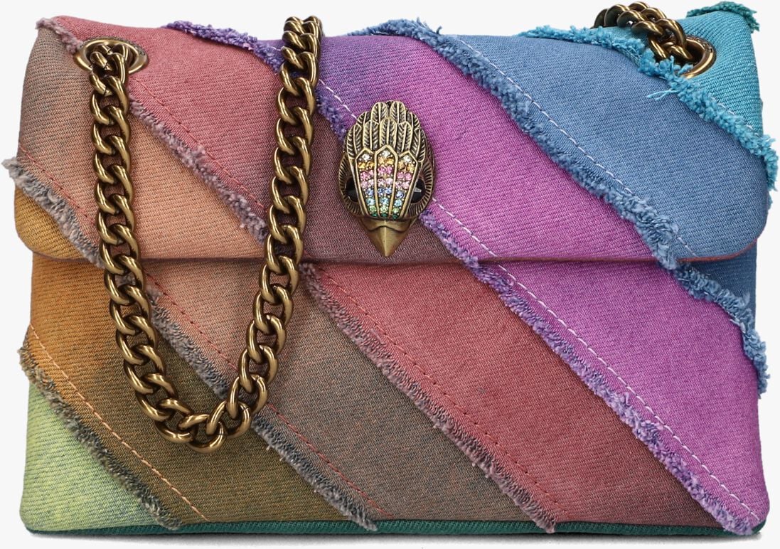KURT GEIGER LONDON multi kurt geiger london schoudertas denim mini kensington l
