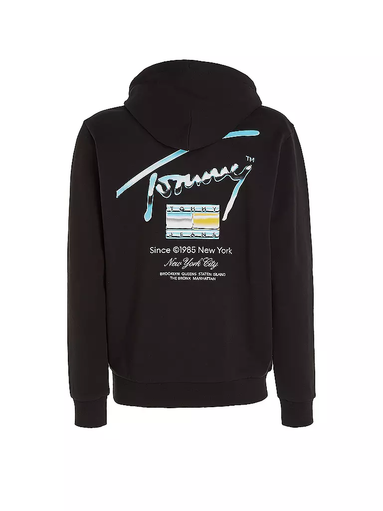 TOMMY JEANS Kapuzensweater - Hoodie schwarz