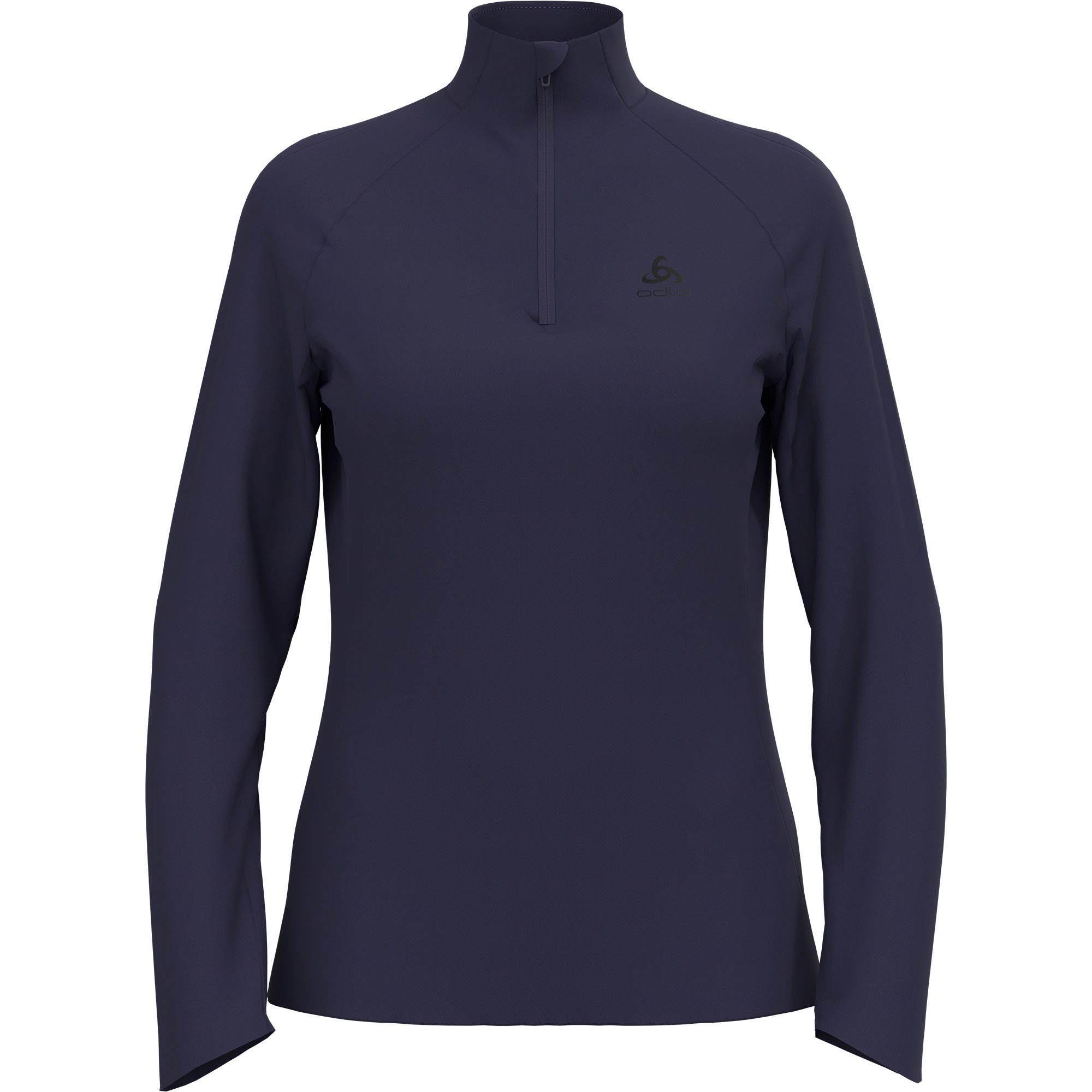 Odlo Essential 1/2 Zip Laufshirt Damen eclipse