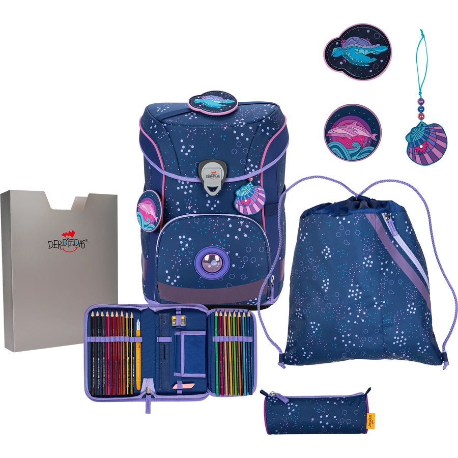 DerDieDas® Ergoflex Easy Deep Ocean, 5-tlg.