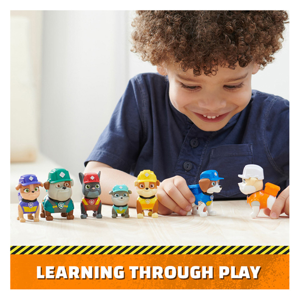 PAW Patrol Rubble en Crew Speelfiguren, 7st.