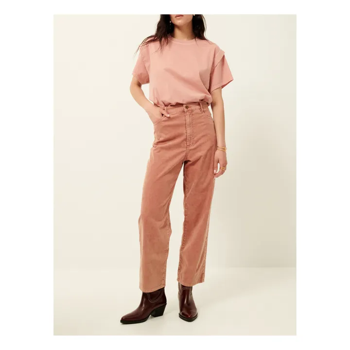 Sessùn Pantalon Velvet Cruise Velours | Bois de rose
