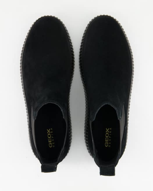 Geox Graisy Chelsea Boots in Schwarz