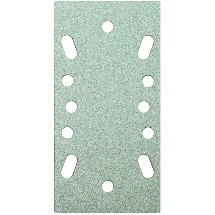 Papier abrasif corindon 93 x 185 mm grain 240 anti-encrassement, lot de 5
