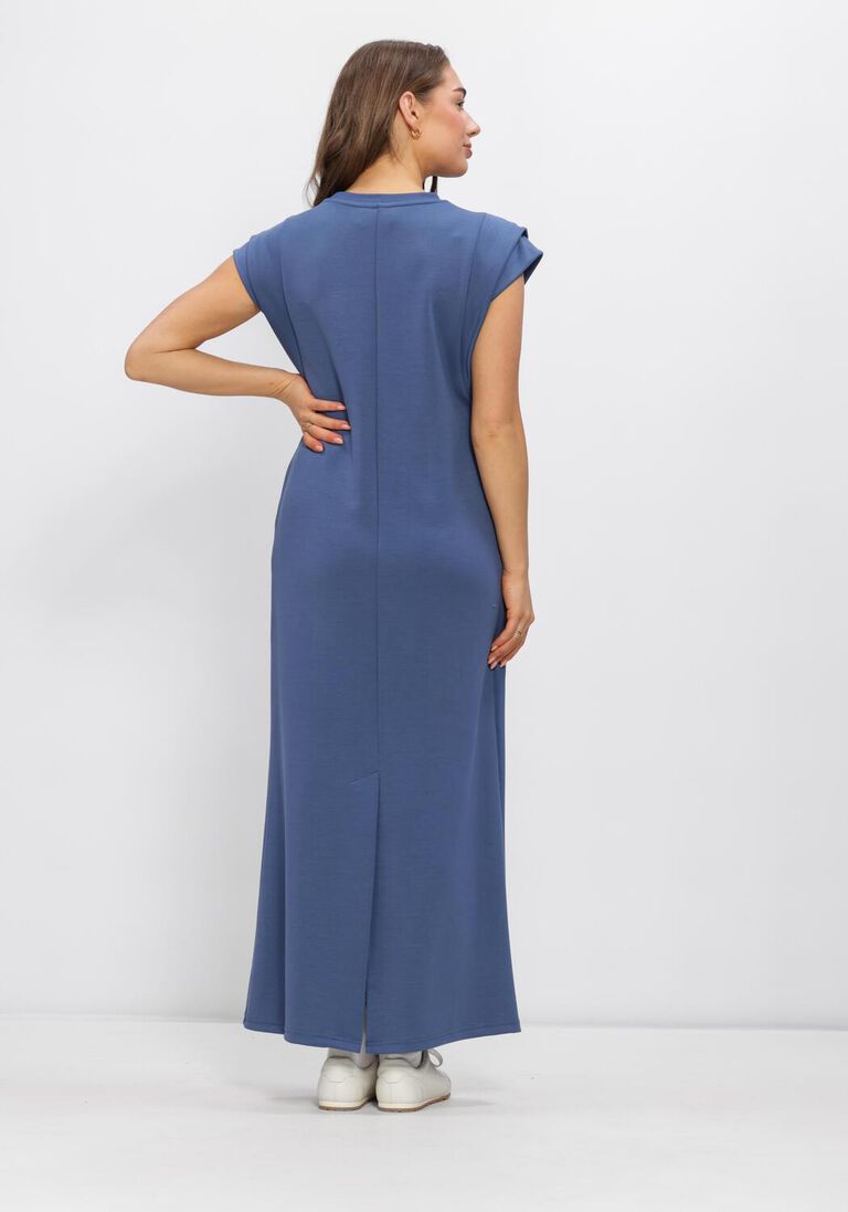 blauwe aimee the label jurken silvana
