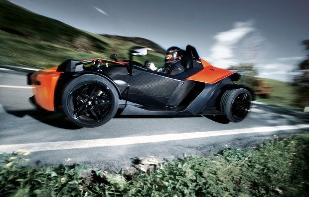 KTM X-BOW fahren in Wien als Geschenkidee