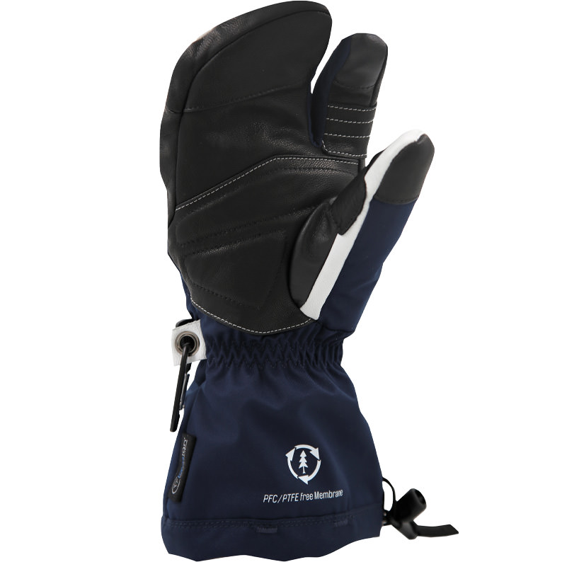 Snowlife Herren 3 Finger CAPRICORN DT ECO navy/white/black | Skihandschuhe | Skibekleidung | Herren | XSPO-Fashion