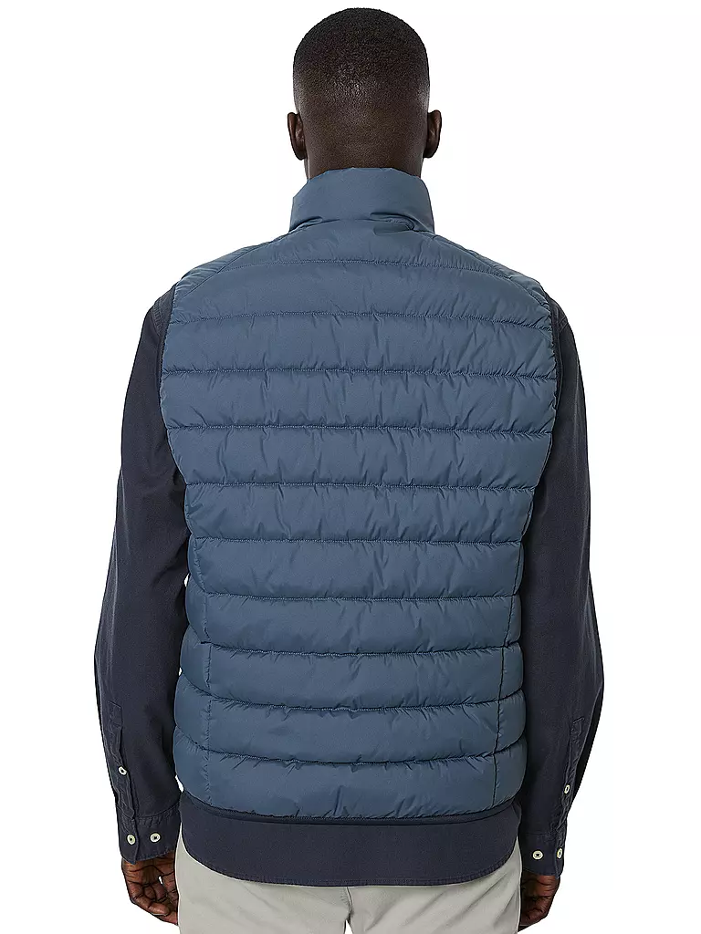 MARC O'POLO Steppgilet blau