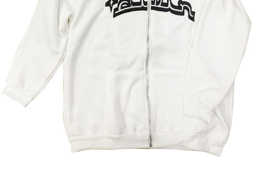 Jeshili - Stergeborduurde hoodie met rits