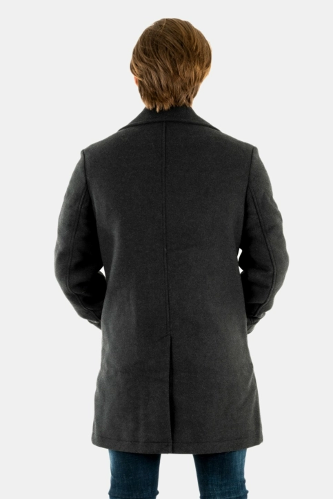 manteaux guess jeans military coat dwht downey heather m96