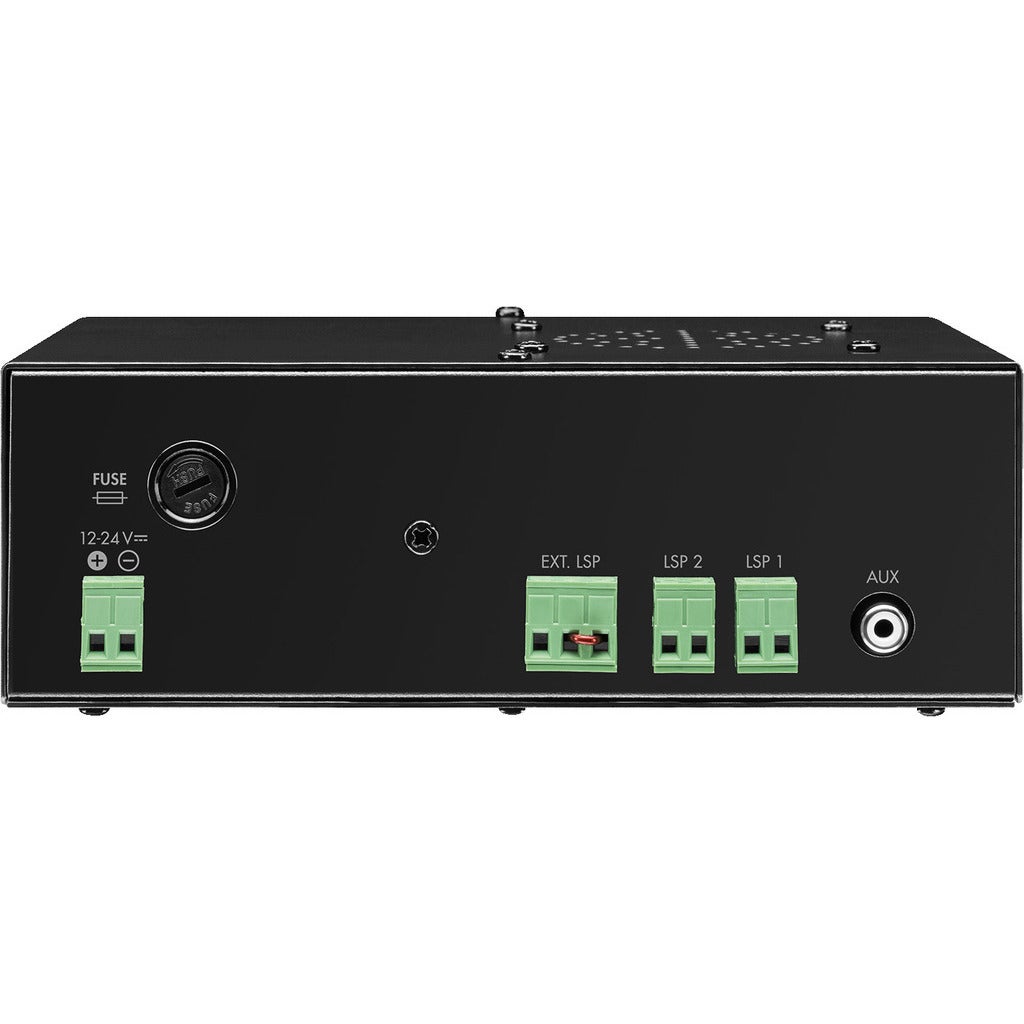 Monacor PA-302 mono mixing versterker met microfoon 14W