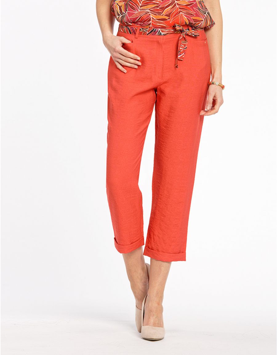 Pantacourt chic orange