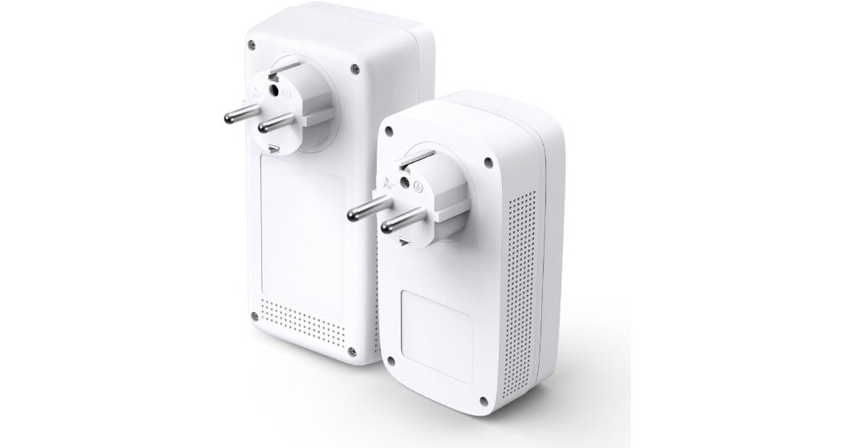 TP-LinkTL-WPA8631P Kit AV1300 Gigabit Passthrough Powerline AC Wifi-kit powerline + wlan  (Wit, 2 stuks)