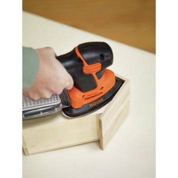 BLACK+DECKER mouse schuurmachine 120W