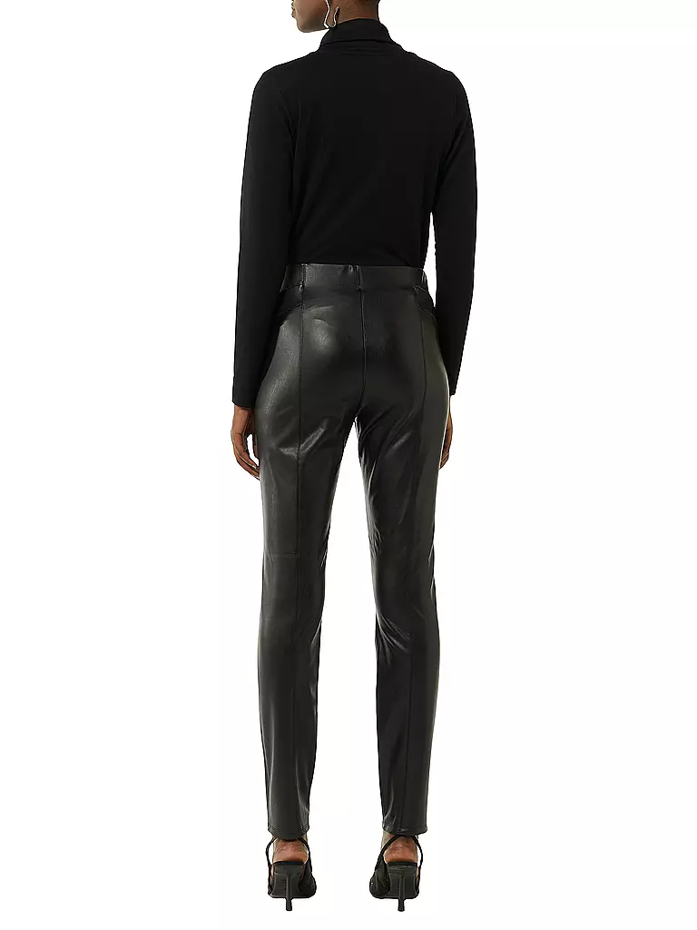 COMMA Hose Slim Fit schwarz