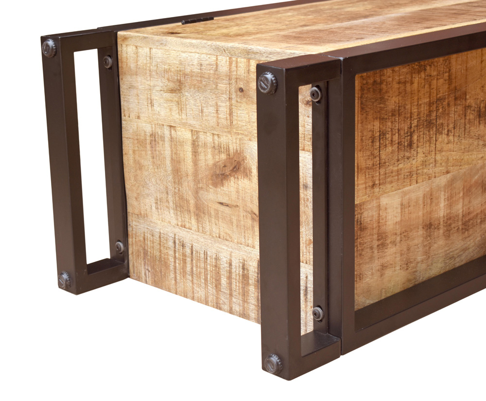 MD Interior Woodz badkamerkast 200x50x40cm mangohout