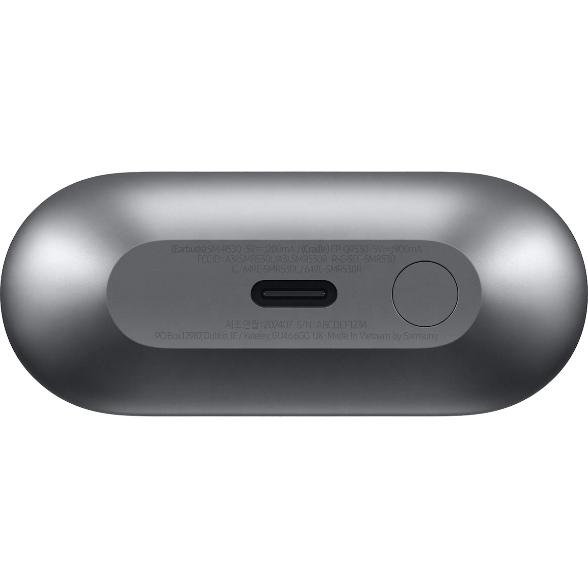 Samsung Galaxy Buds3 helt trådløse in-ear hodetelefoner (sølv)