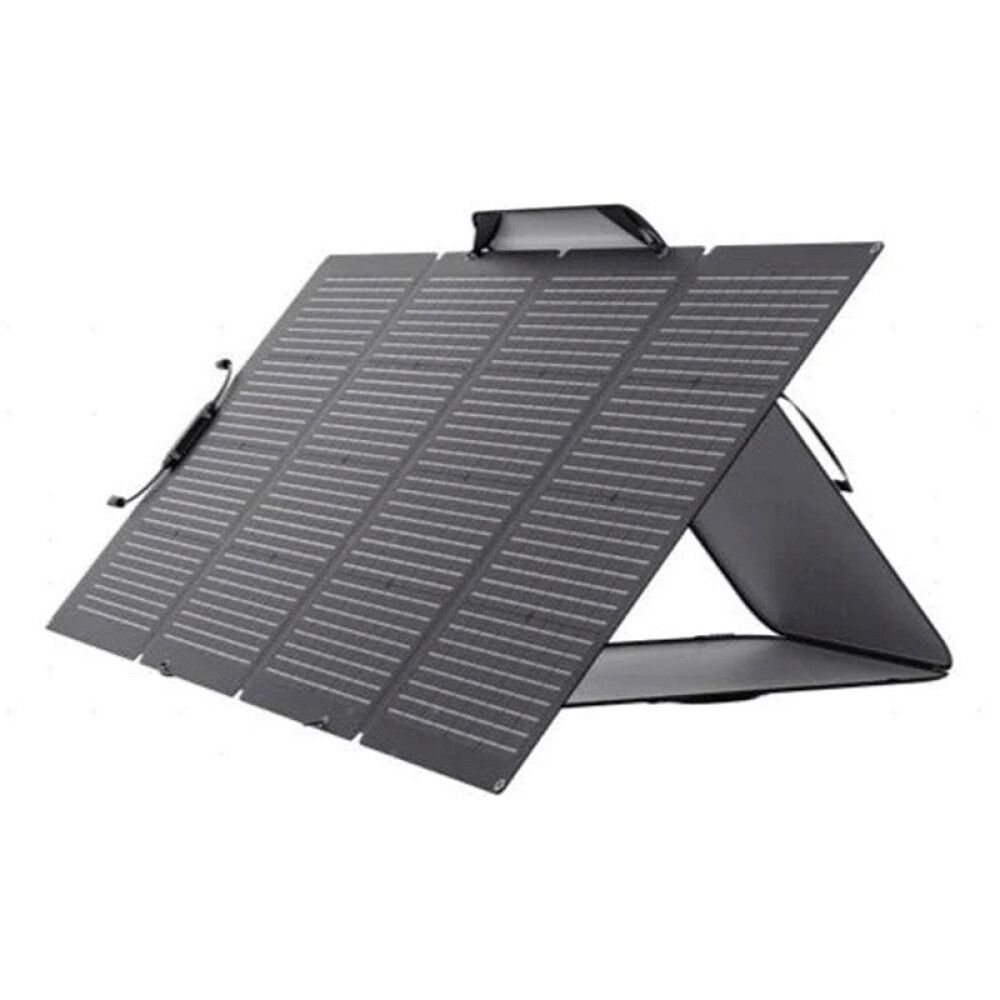 SOLCELLEPANEL ECOFLOW BÆRBAR DOBBELSIDET 220W
