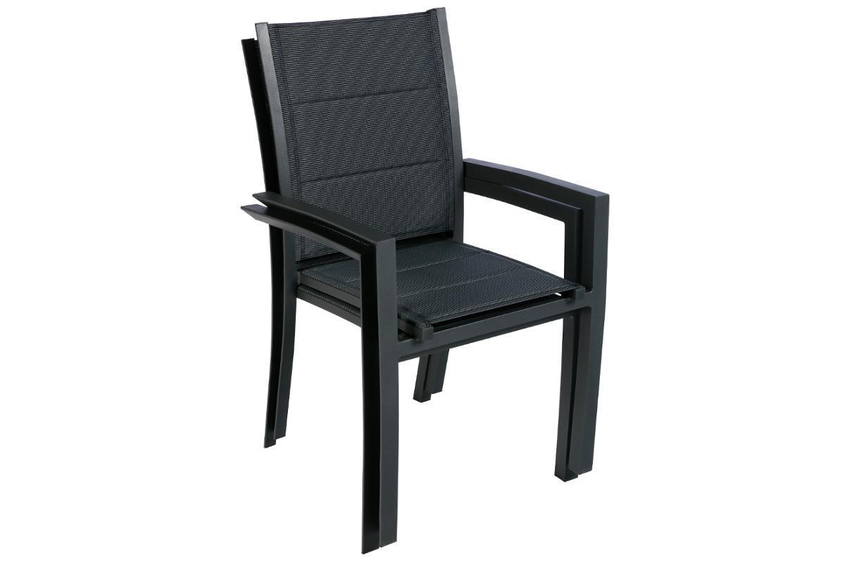 FAUTEUIL ALLURE POIVRE GRAPHITE