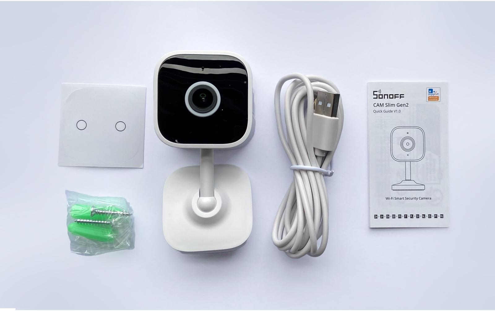 Netzwerkkamera CAM-S2 5 V 1A 5W 130°Smart Home Sicherheitskamera mit Netz Adapter