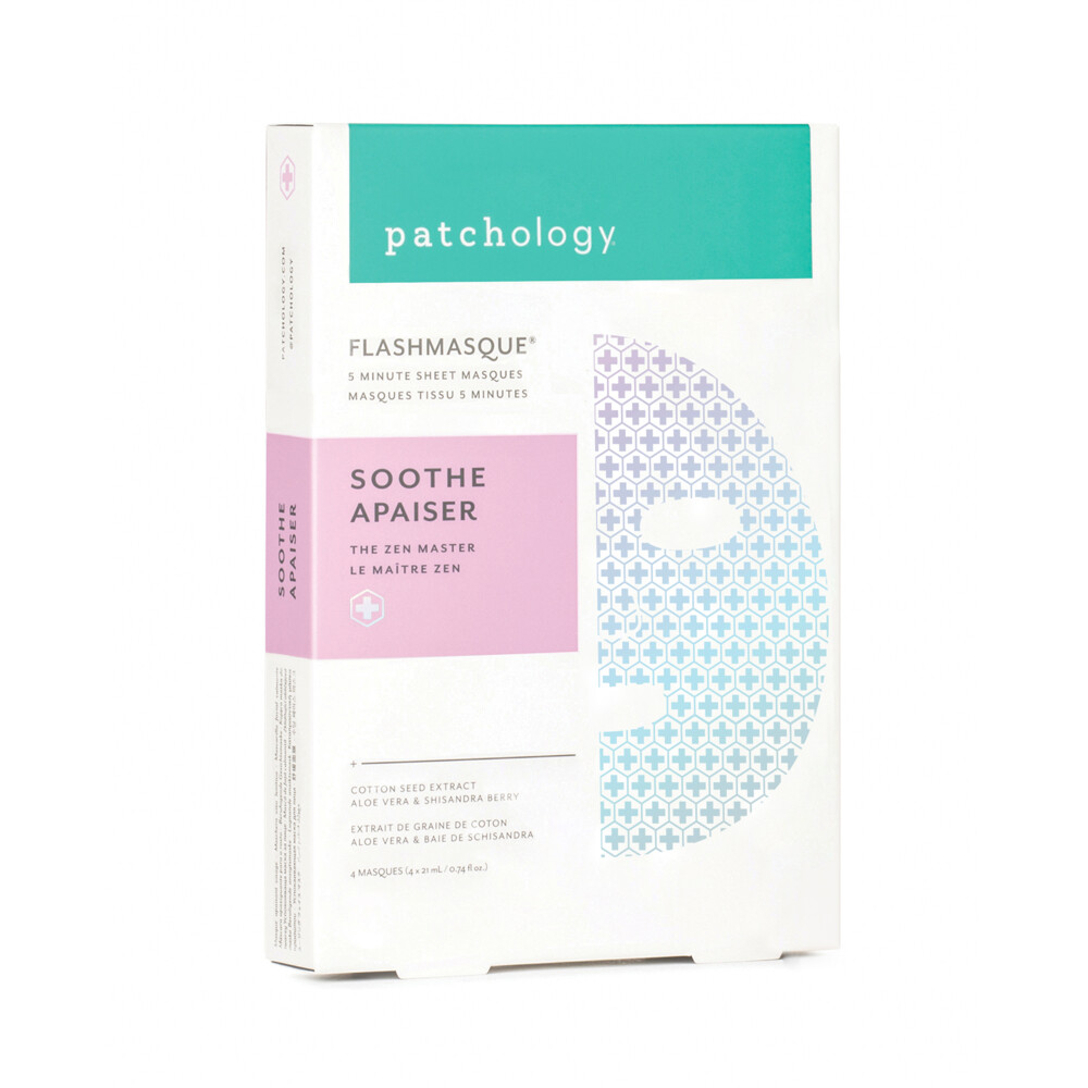 Patchology FlashMasque Sheetmasker 4-pack Soothe4 stuks