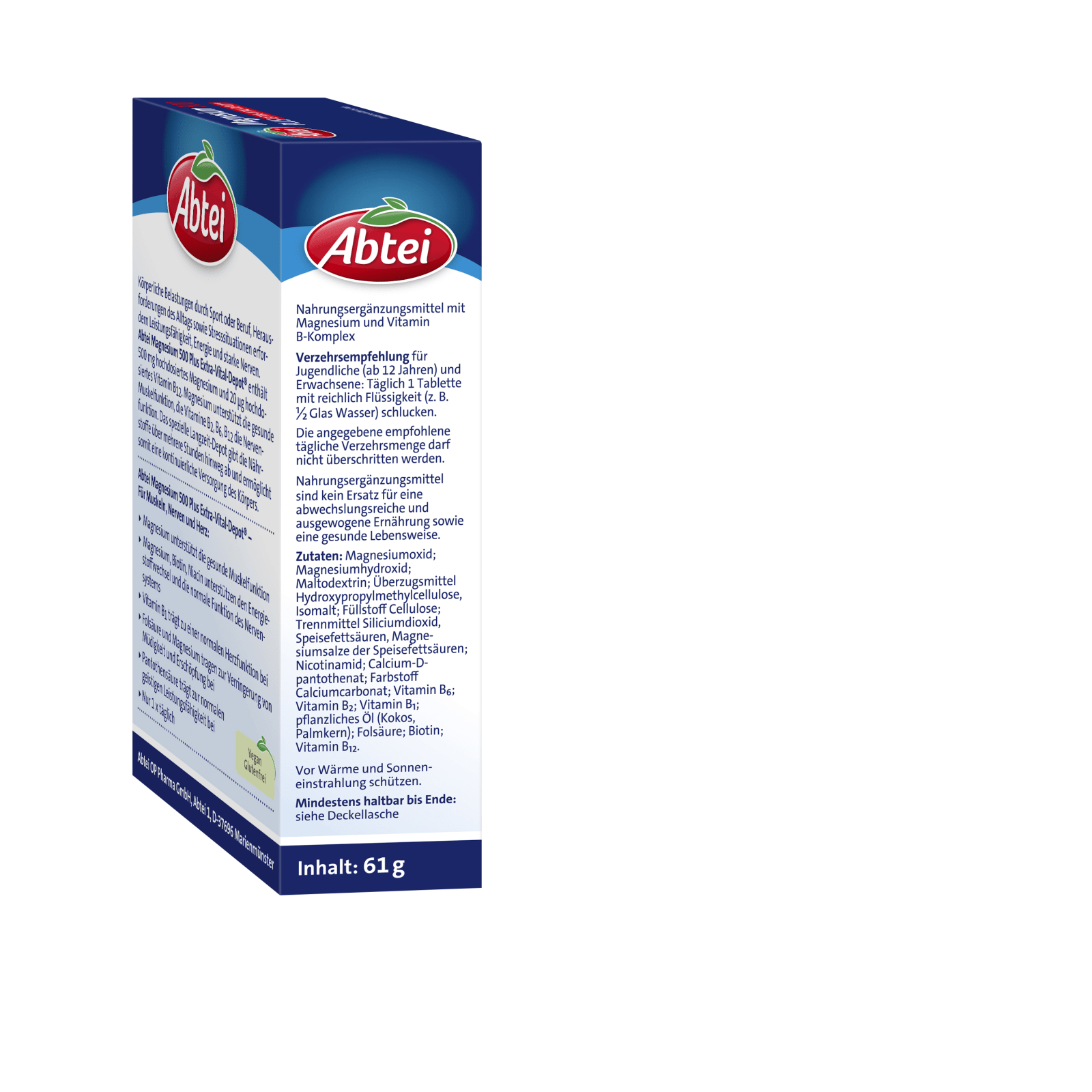 Magnesium 500 Plus Vital Depot (42 Tabletten)