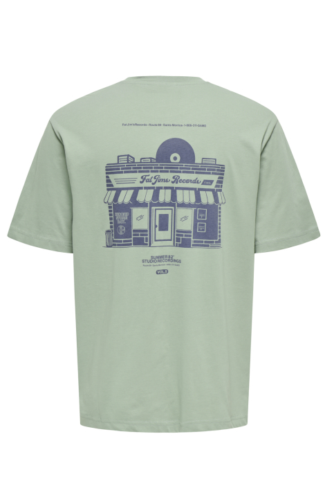 Only & Sons groene heren t-shirt