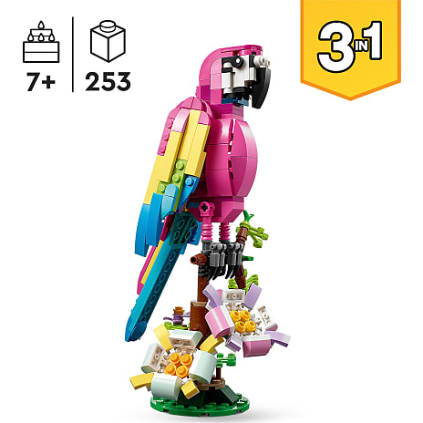 LEGO® Creator Eksotisk pink papegøje 31144