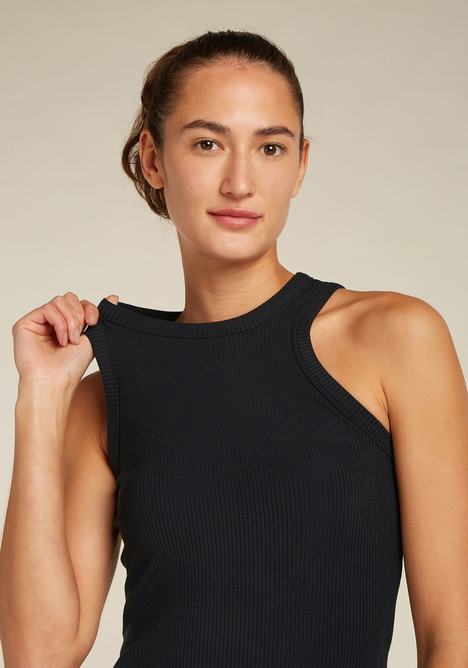 Icebreaker Tanktop Mer Rib Lotus Tank Black