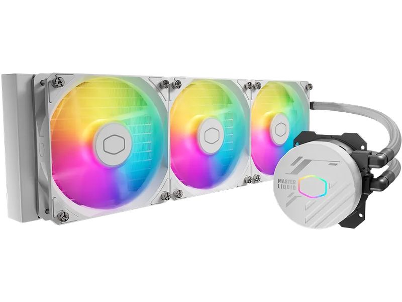 Cooler Master Wasserkühlung ML360 CORE II Weiss Vollständig anpassbare AIO-Flüssigkeitskühlung