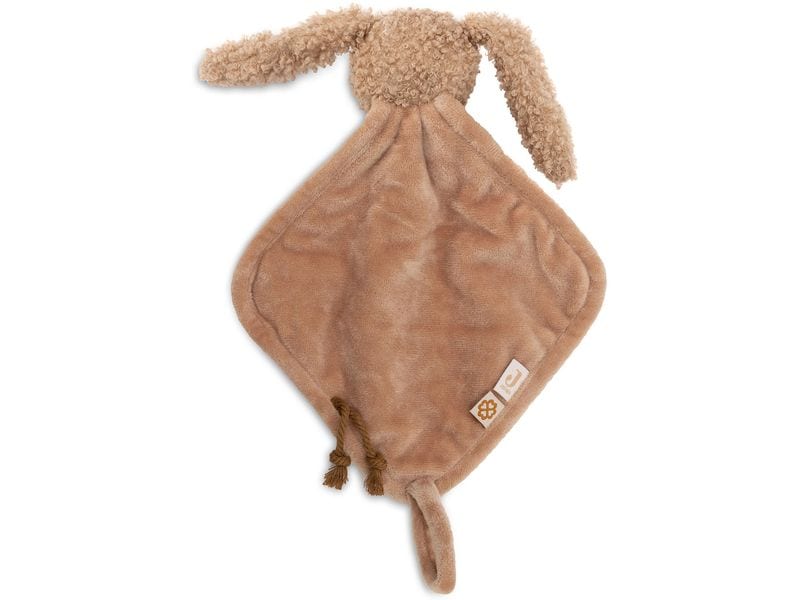 Jollein Schmusetuch Bunny Riverside Kuscheltuch mit süssem Hasengesicht