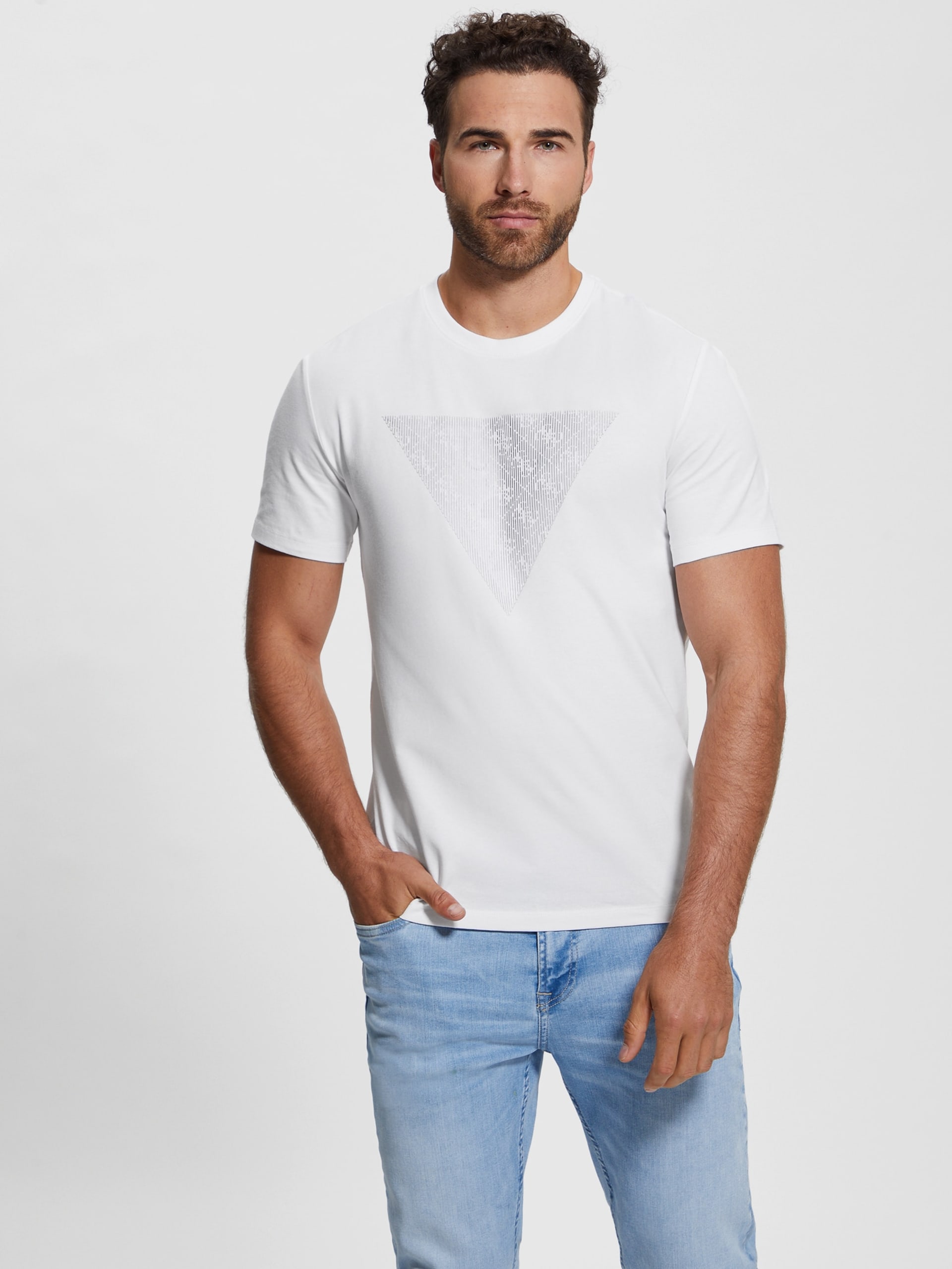 Camiseta Eco Triangle Crewneck