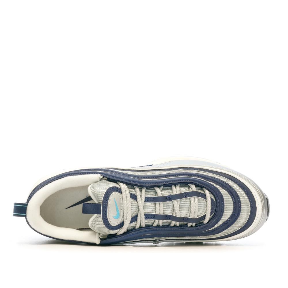 Nike Baskets Grise/Bleu Mixte Nike Air Max 97