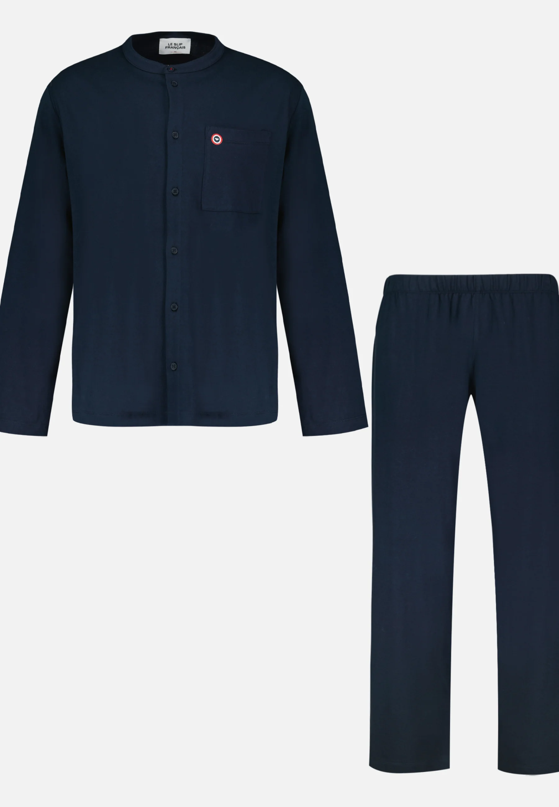 Ensemble de pyjama t-shirt et pantalon en coton-Ensemble Pyjama Hugo Marine