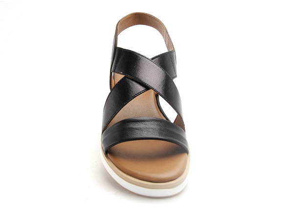 Inuovo nu pieds plats femme 113015 noir