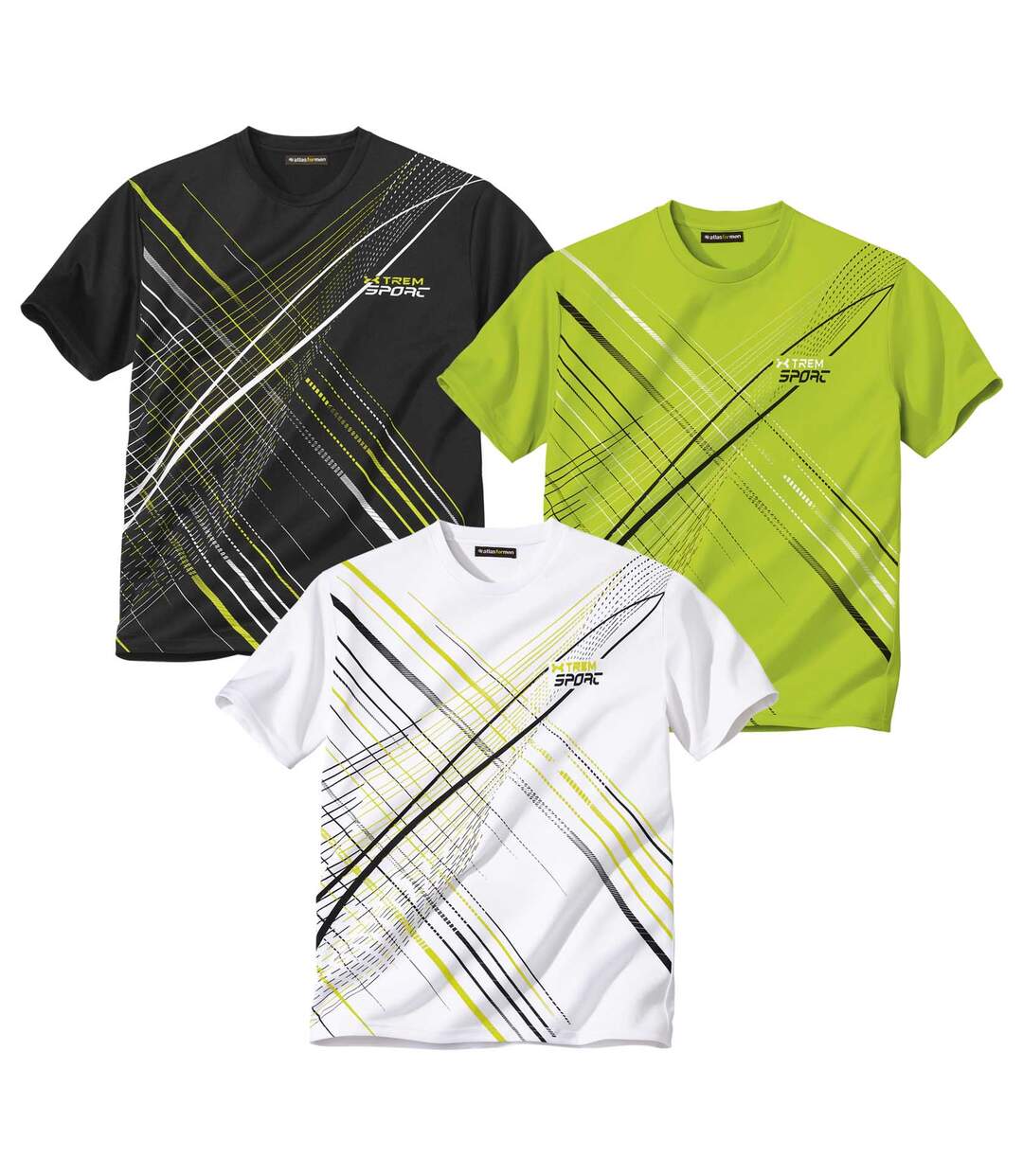 Lot de 3 Tee-Shirt Sporting