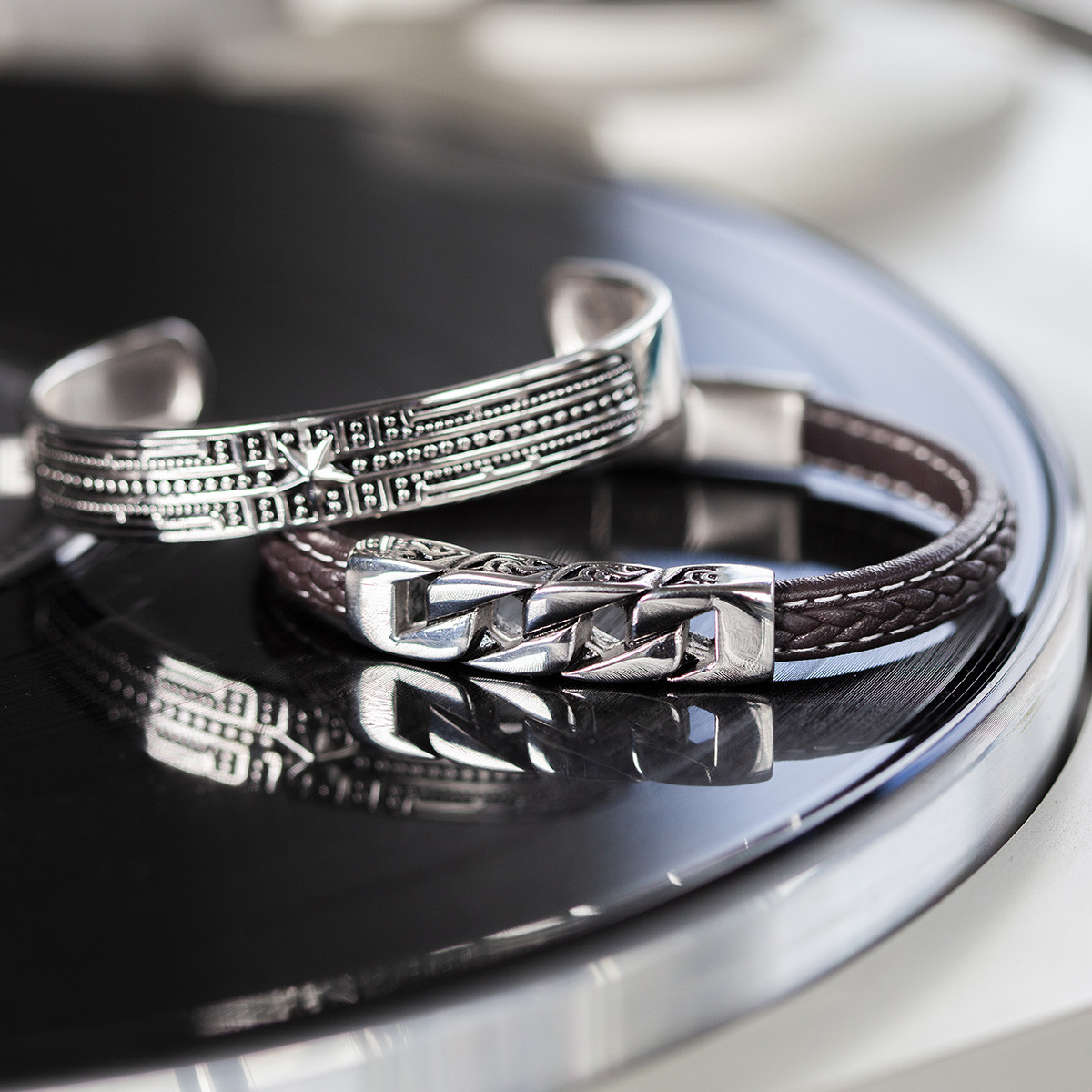 Bracelet rigide argent 925 62 mm