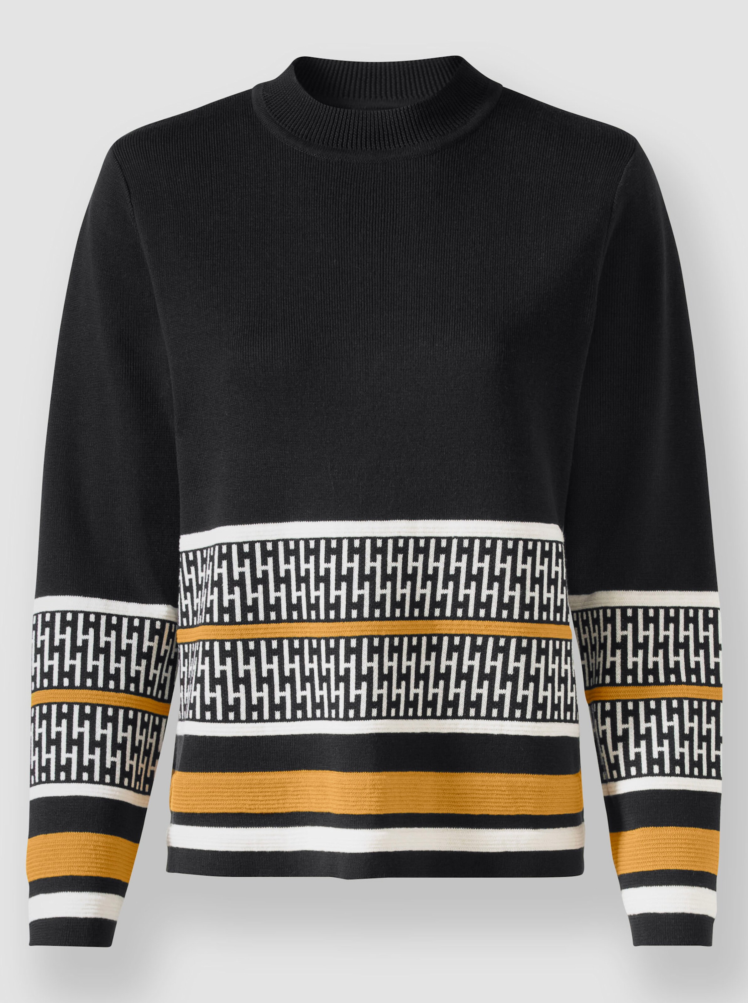 Jacquard-Pullover