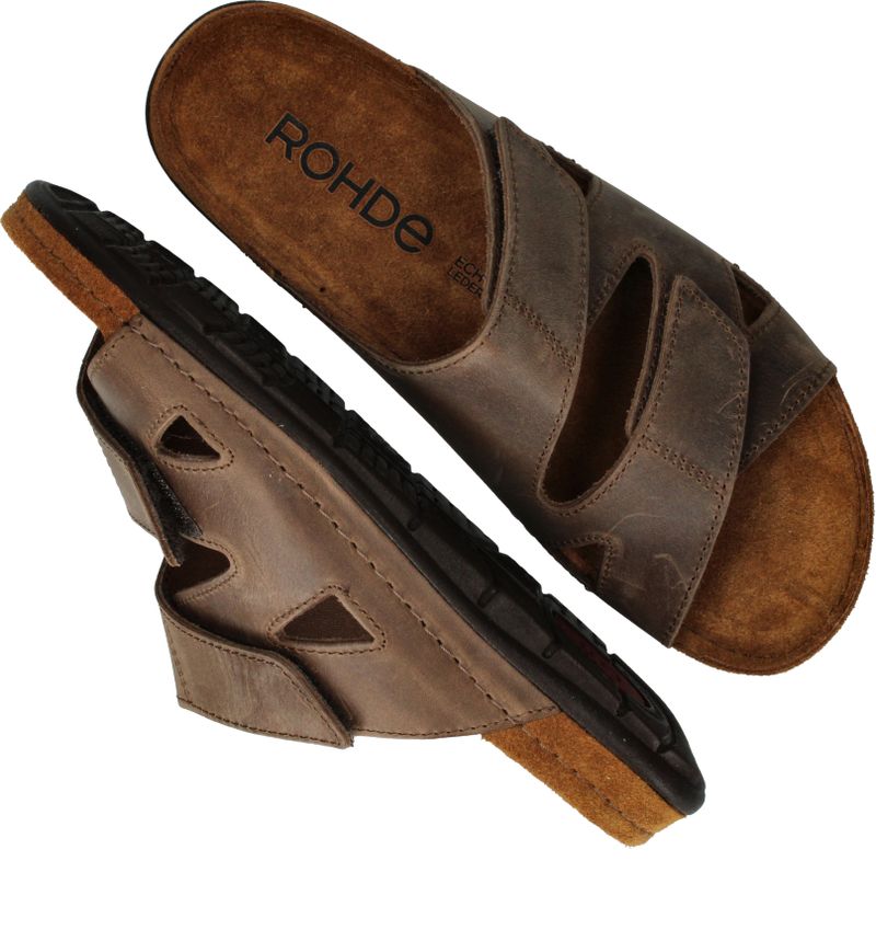 Rohde Slippers Bruin Heren
