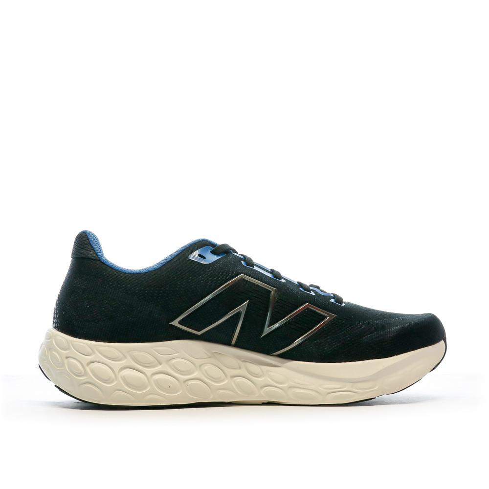 New Balance Chaussures de running Noir/Bleu Homme New Balance M680LH8