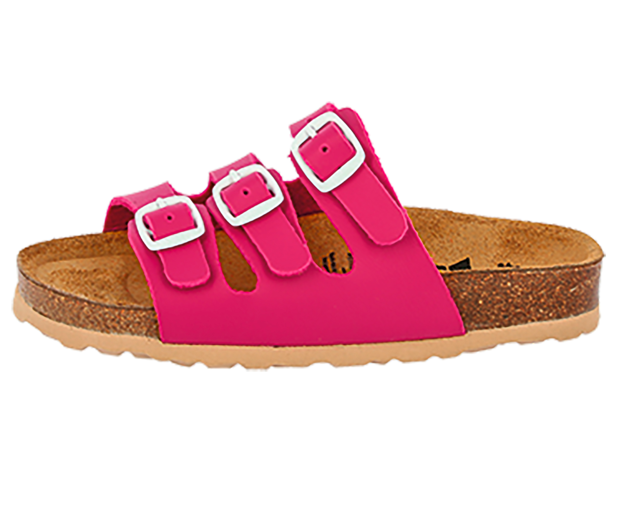 Lico Bioline Kinder Pantoletten pink
