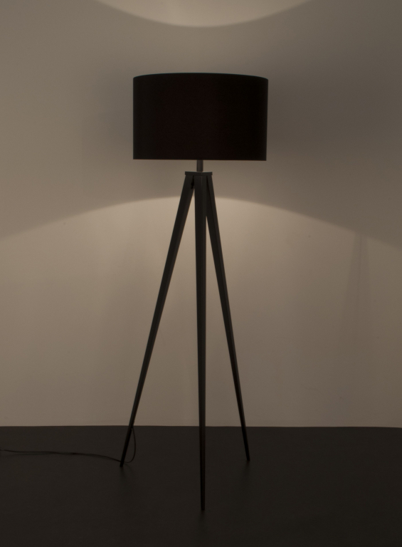 Zuiver Tripod vloerlamp zwart driepoot