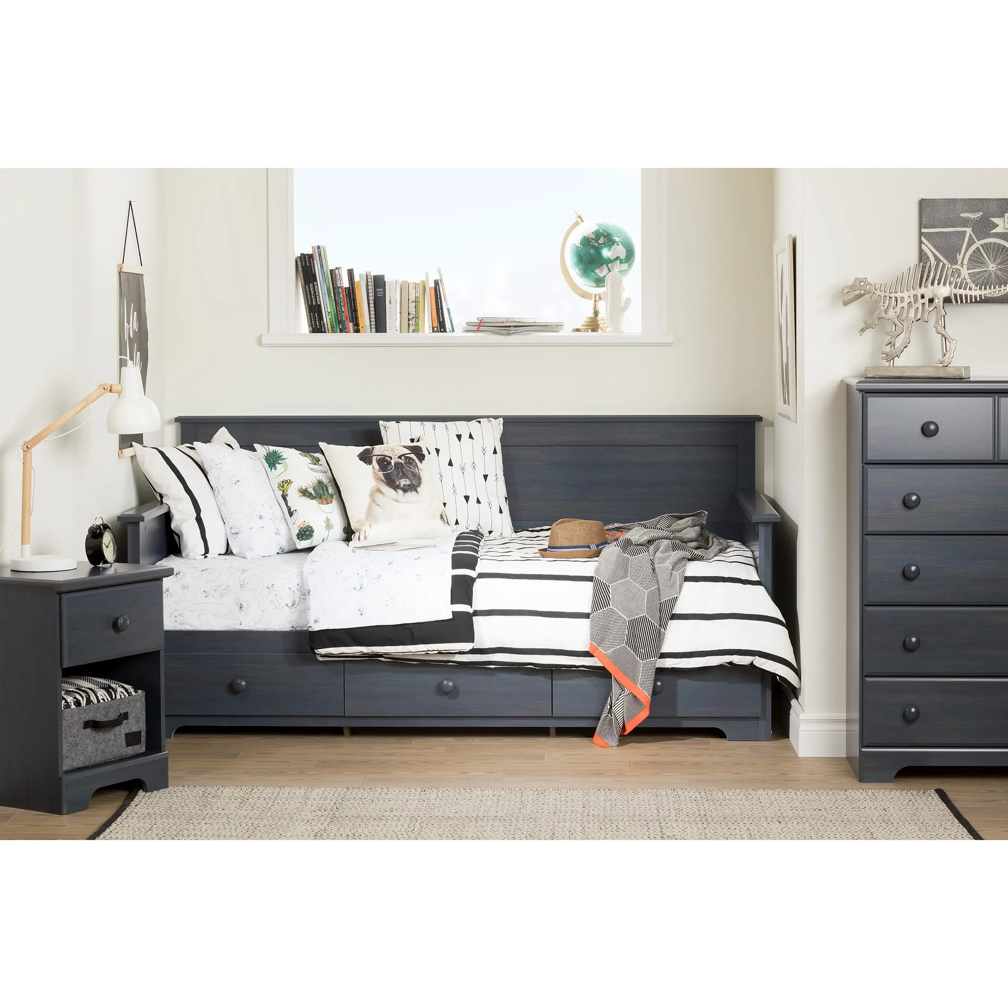 South Shore Commode 5 Tiroirs - Summer Breeze Myrtille