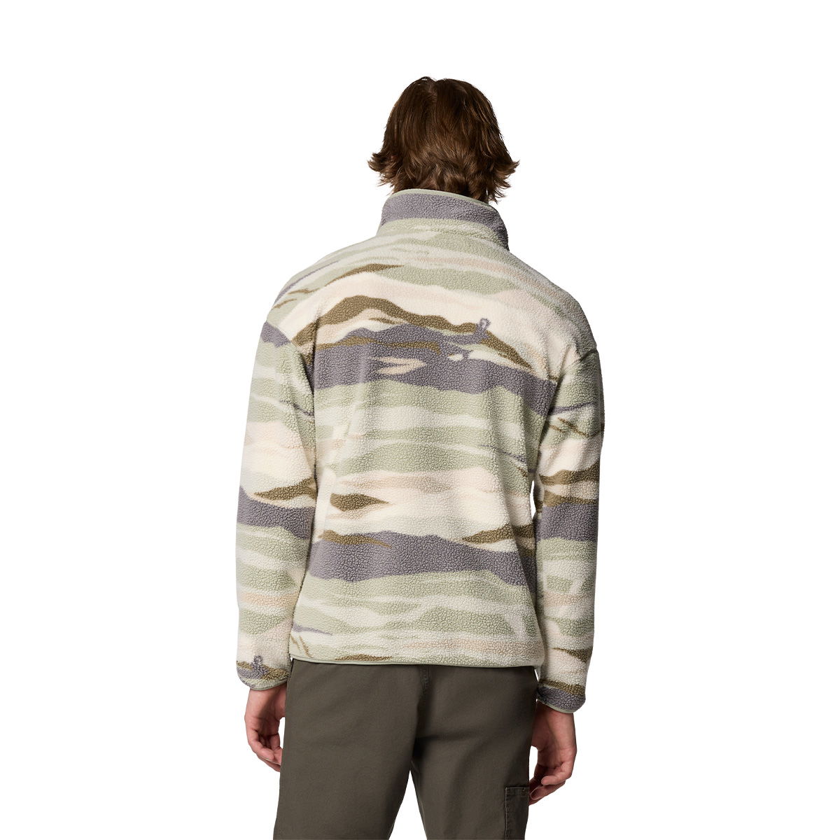 Columbia Helvetia II Half Snap Fleece, herre (Safari)