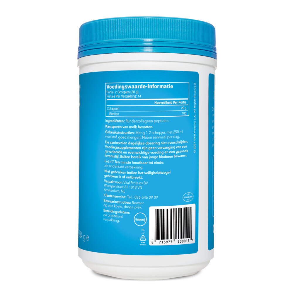 3x Vital Proteins Collageen Peptiden 284 gr